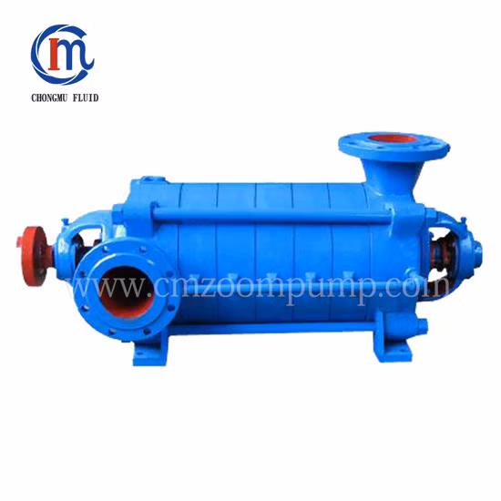 Motor diésel Motor eléctrico Refuerzo horizontal de alta presión industrial Bomba de agua centrífuga Cabezal de elevación alta Deshidratación multietapa Bomba multietapa